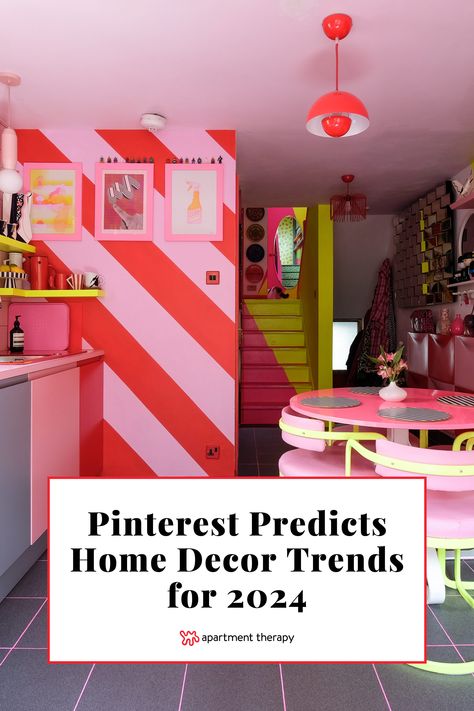Quirky Interior Design Ideas, Funky Modern Decor, Trendy Home Design, Gen Z Decor Trends, Glam Room Inspiration, Colorful Home Accents, Anthropology Aesthetic Home, Modern Eccentric Living Room, Diy Colourful Home Decor
