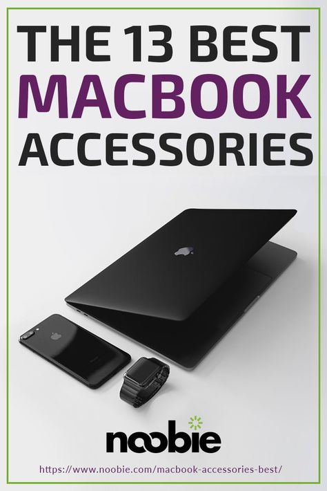 The 13 Best Macbook Accessories for 2019 | Take your laptop to a whole new level of awesome with these 13 essential MacBook accessories. #macbookaccessories #laptop Macbook Pro Accessories, Laptop Screen Repair, Best Macbook, Laptop Gadgets, Macbook Accessories, Macbook Pro Laptop, Laptop Storage, Laptops For Sale, Laptop Screen