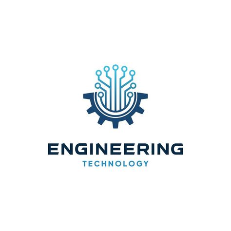 Engineering technology abstract logo vector. Technical Services Logo, Computer Engineering Logo, Logo Teknologi, Stem Logo, Engineer Logo, Pre Promo, Engineering Graphics, Web Development Logo, Logo Engineering