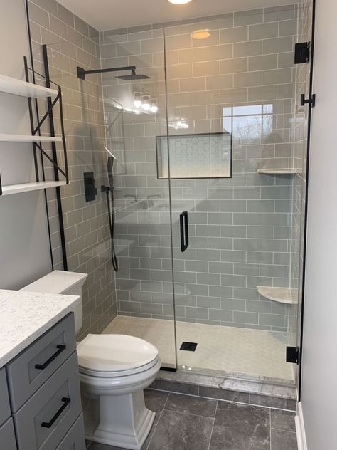 Small 5x7 Bathroom Ideas, Small Bathroom Remodel With Standing Shower Only, Small Bathroom Showers Walk In Remodeling Ideas, Micro Shower Ideas, Small Bathroom Design Shower Only, Basement Ideas Bathroom, Small Bathroom Ideas Stand Up, Small Shower With Toilet Ideas, Small Master Remodel