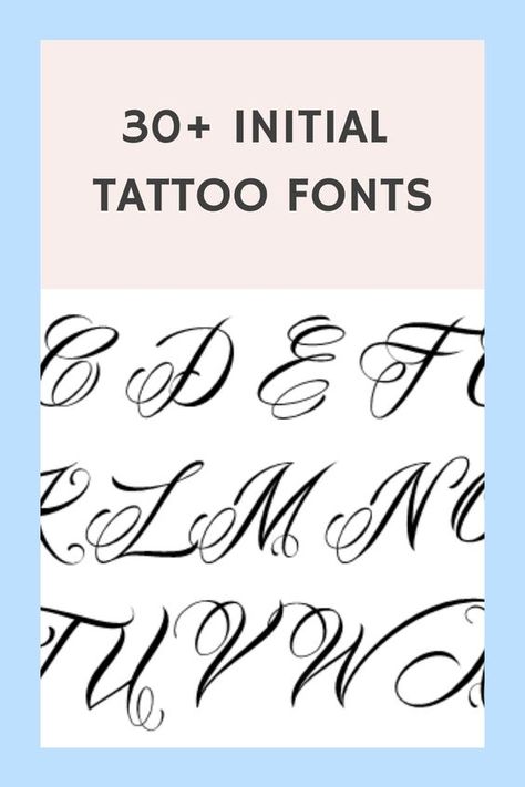 30+ Initial Tattoo Fonts Fonts for tattoos #fontsfortattoos tattoo #tattoo tattoos #tattoos fonts #fonts font #font 9.432 Cursive Initial Tattoo, Initial Tattoo Fonts, Red Ink Tattoo Words, Roman Numeral Tattoo Font, Spine Tattoo Quotes, Initial Tattoos, Tattoo Word Fonts, Tattoo Making, Fonts For Tattoos