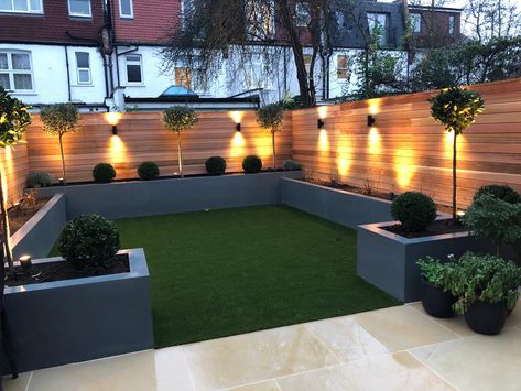 Artificial Grass Courtyard, Terrace Flower Garden, Patio And Artificial Grass Garden, Artificial Grass Backyard Landscapes, Artificial Grass Ideas, Artificial Grass Garden, Artificial Grass Backyard, Back Garden Ideas, Modern Patio Design