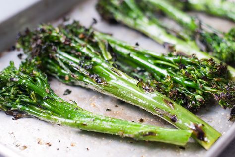 Grilled Broccolini Broccolini Recipe, Grilled Broccolini, Summer Side Dish, Summer Side Dishes, Grilled Veggies, Lemon Pepper, Summer Bbq, Vegetable Sides, Perfect Side Dish