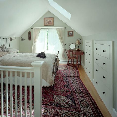 Built-in Storage Attic Decoration, Bathroom Attic, Attic Ideas, Modern Roofing, Roofing Ideas, Attic Bathroom, Attic Apartment, Roof Window, Ceiling Ideas