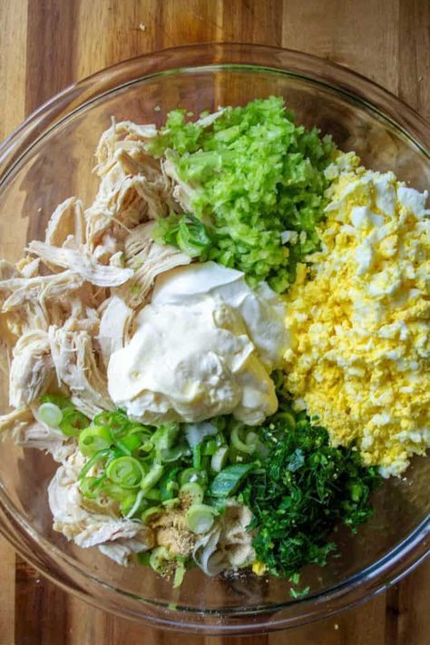 Southern Chicken Salad Recipe, Southern Chicken Salad, Classic Chicken Salad Recipe, Classic Chicken Salad, Sweet Pickle Relish, Southern Chicken, Chicken Salad Recipe, Green Veggies, Chicken Dinners