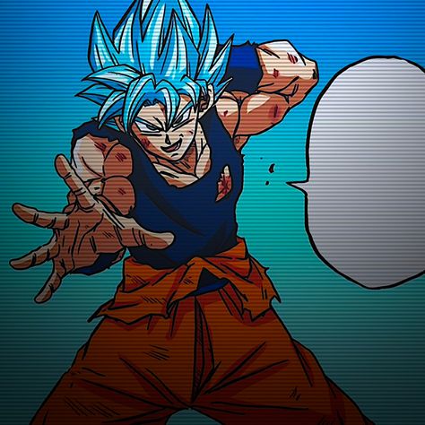 Goku Blue, Goku Super Saiyan Blue, Goku Manga, Dragon Super, Dbz Manga, Goku Drawing, Goku Wallpaper, Super Saiyan Blue, Dragon Ball Art Goku