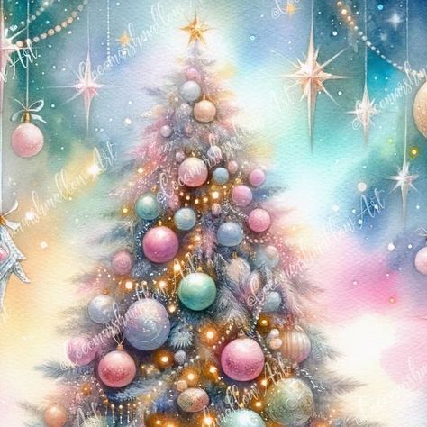 Christmas Tree Pink, Christmas Diamonds, Image 3d, Gems Art, Kraf Diy, Diy Set, Christmas Scrapbook, Art Kits, Noel Christmas