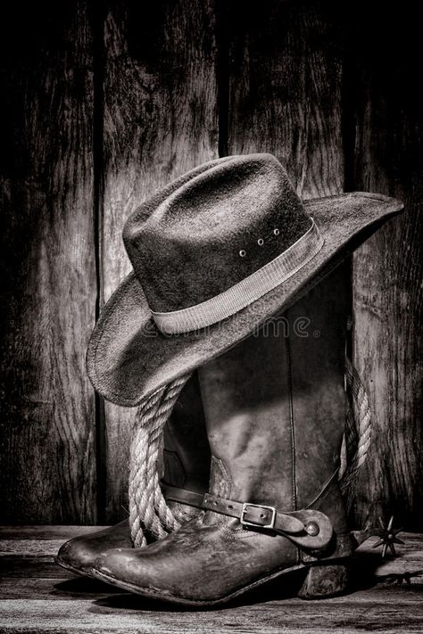 Cowboy Sketch, Cowboy Photography, Cowboy Pictures, Western Photography, Wilde Westen, Vintage Cowboy Boots, Chapeau Cowboy, Rodeo Cowboy, Cowboy Art