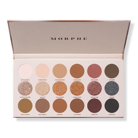 Nude Ambition Artistry Palette 2020s Makeup, Healthcare Routine, Wedding Runway, Product Wishlist, Morphe Eyeshadow Palette, Morphe Eyeshadow, Skincare Items, Eyeshadow Tutorials, Makeup Pictorial