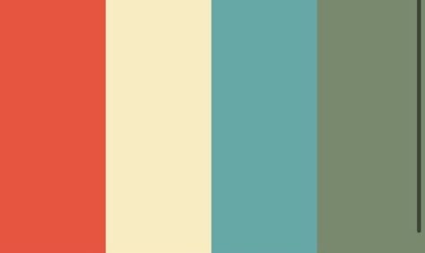 Vintage Color Schemes, Vintage Colour Palette, Retro Color Palette, Color Palette Challenge, Palette Color, Bedroom Color Schemes, Color Palette Design, Vintage Color, Colour Board