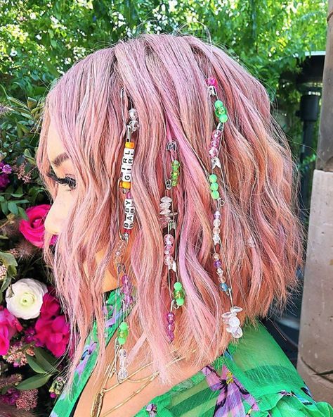 Festival Hair Trends, Rave Hairstyles, Music Festival Hair, Coachella Hair, Kristina Webb, Visuell Identitet, Rave Hair, Fest Outfits, Hippie Hair