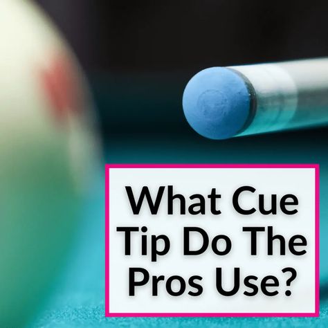 Knowing what cue tip the pros use is not as important as why they use it. That will help you figure out which tip is right for you. The key to figuring... How To Win Chess In 4 Moves, 8 Ball Pool Trick Shots, How To Play Texas Hold Em Poker, Pool Cues For Sale, Pool Sticks, Snooker Cue, Pool Games, Pool Cues, Pig Skin