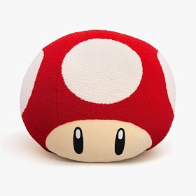 Super Mario™ Super Mushroom Bean Bag Chair Dorm Wishlist, Mark And Graham, Mushroom Design, Williams Sonoma Home, Bag Chair, Pottery Barn Teen, Bean Bag, Personal Cards, Super Mario