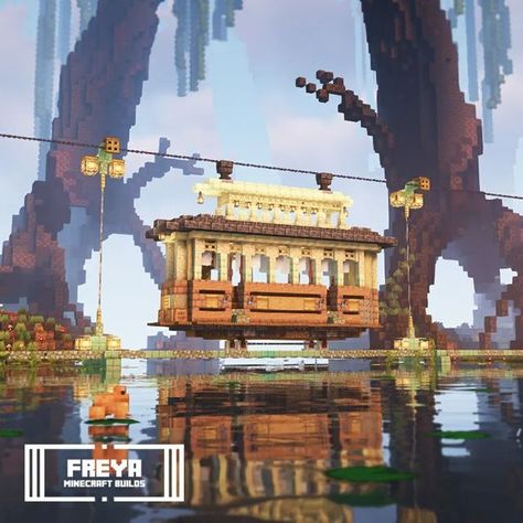 Minecraft Kingdom, Minecraft Building Ideas, Minecraft Create, Minecraft Steampunk, Rumah Minecraft Sederhana, Minecraft Structures, Bangunan Minecraft, Minecraft House Plans, Minecraft Cottage