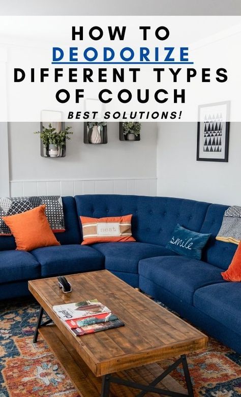 If your couch is starting to develop an unpleasant odor, don't worry! This guide will provide you with the best remedies to deodorize different types of couches and make them smell fresh again. How To Get Throw Up Smell Out Of Couch, Furniture Odor Eliminator, Couch Smell Remover, Couch Freshener Diy, How To Clean And Deodorize Couch, Couch Deodorizer Diy, Clean Couch Fabric Smell, How To Get Urine Smell Out Of Couch, How To Deodorize A Couch