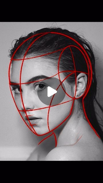 How To Draw A Face Loomis Method, Loomis Method Head Step By Step, Step By Step Loomis Method, Loomis Method Front View, Loomis Head Proportions, Loomis Method Head, Loomis Method Drawing, Portrait Drawing Loomis Method, Loomis Head