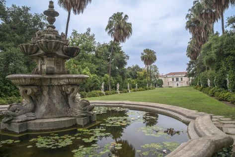 Angeles, Los Angeles, Huntington Gardens, Sculpture Fountain, Dream House Aesthetic, Huntington Library, Gardens Of The World, Garden Workshops, California Garden