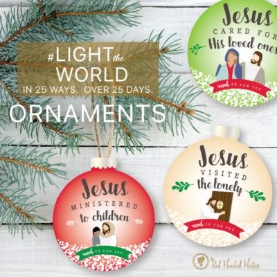 Lds Christmas, World Ideas, Light The World, Red Headed Hostess, The Red Headed Hostess, Ward Christmas Party, Christmas Presents For Girls, Christ Centered Christmas, Christmas Campaign