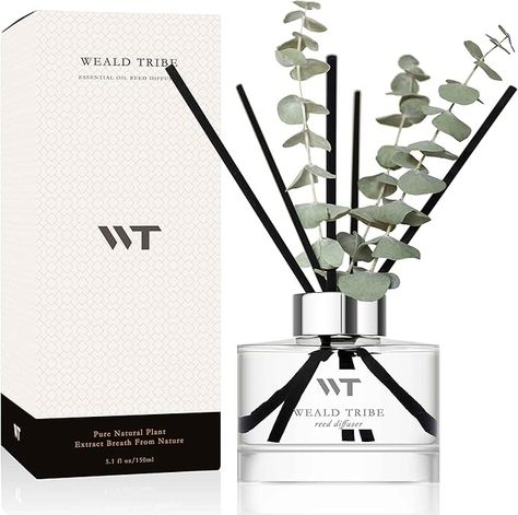 Amazon.com: Flower Reed Diffuser Set Wild Eucalyptus Mint Scent for Bathroom Accessories Shelf Decor & Air Fresheners, Sticks Defusers with 5.1 fl oz Essential Oils & Leaves, House Bedroom Office Decor & Gifts : Home & Kitchen Room Fragrance, Shelf Decoration, Essential Oil Plants, Eucalyptus Mint, House Bedroom, Reed Diffusers, Bedroom Office Decor, Room Fragrances, Modern Bathroom Decor