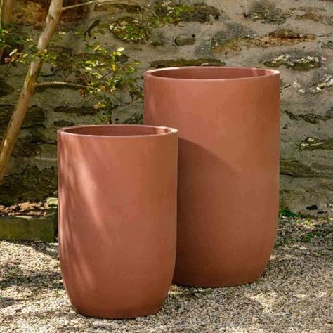 8928-8602-cole-planter-s2-terra-cotta-terra-rosa Authentic Clothes, Spillway Waterfall, Terra Cotta Planters, Terra Cotta Pottery, Campania International, Pond Pumps, Terracotta Planter, Garden Accents, Glazes For Pottery