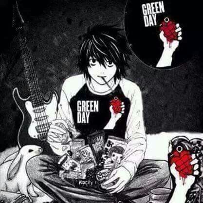 Green day Animes Emo, Emo Pfp, 2000s Emo, Emo Aesthetic, Emo Art, L Lawliet, Rawr Xd, Scene Emo, Emo Goth