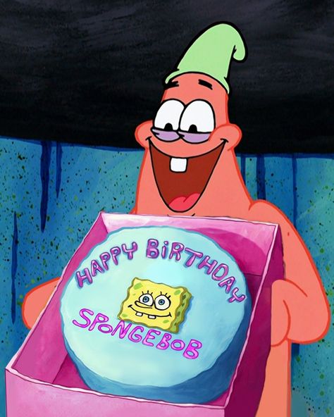 Happy Birthday Spongebob, Birthday Spongebob, Spongebob Pics, Spongebob Cartoon, Spongebob Birthday Party, Spongebob Drawings, Spongebob Party, Birthday Cartoon, Spongebob Birthday