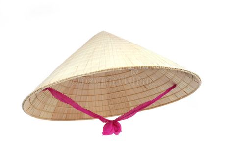 Asian Conical Hat. With pink tie, isolated on white , #Aff, #Hat, #Conical, #Asian, #pink, #white #ad Conical Hat, Batiste Dry Shampoo, Pink Tie, Pink Ties, White Image, Dry Shampoo, Stock Images Free, Lamp Shade, Pink White