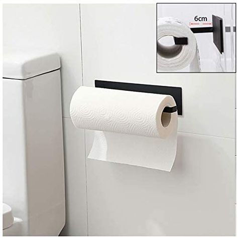 Bathroom Tissue Holder, Wall Mounted Towel Holder, Magnetic Paper, Bathroom Tissue, Kitchen Paper Towel, Towel Holder Bathroom, Kitchen Paper, Kitchen Roll, Toilet Roll Holder