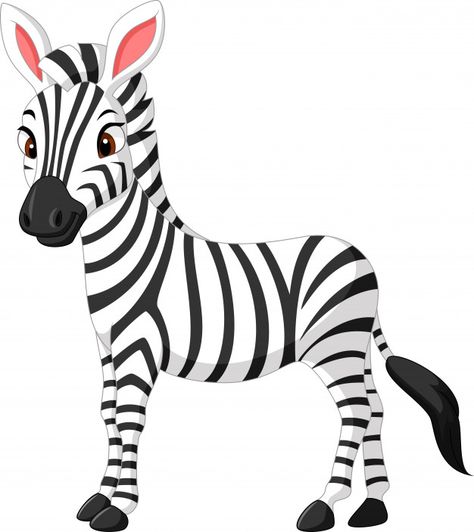 Cute dibujos animados de cebra | Premium Vector #Freepik #vector #bebe #naturaleza #caracter #dibujos-animados Cute Zebra Cartoon, Zebra Clipart, Zebra Cartoon, Zebra Drawing, Baby Animal Drawings, Zebras Animal, Safari Theme, Animal Clipart, Jungle Animals