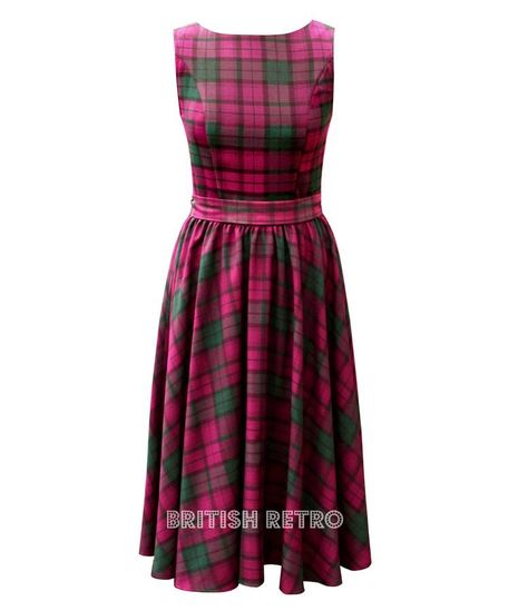 Lindsay Tartan Vintage Style Swing Dress Lindsay Tartan, 50s Clothing, Rockabilly Party, Rockabilly Dresses, Dresses 50s, Royal Stewart Tartan, 50s Rockabilly, Vintage Dresses 50s, Circle Dress