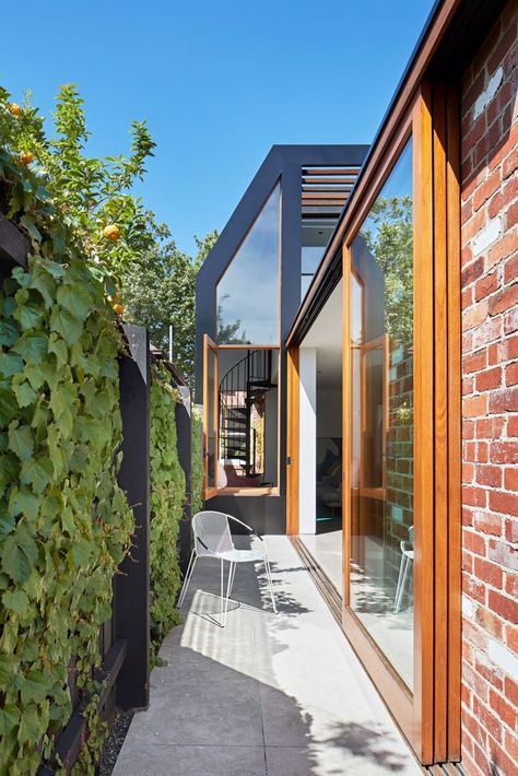 Lande Architects, Narrow Terrace, Terrace House Renovation, Modernist Interior, Contemporary Exterior, Internal Design, The Local Project, Street House, Victorian Terrace