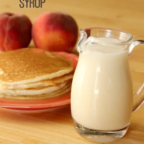 Buttermilk Syrup Recipe - Six Sisters' Stuff Buttermilk Syrup Six Sisters, Buttermilk Syrup Recipe, Butter Syrup Recipe, Buttermilk Syrup, Six Sisters Stuff, Six Sisters, Homemade Syrup, Syrup Recipe, Christmas Breakfast