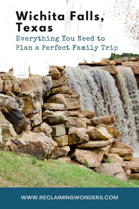 Everything you need to know to plan a family trip through Wichita Falls, Texas! Fall Weekend Getaway, Wichita Falls Texas, Texas Trip, Texas Roadtrip, Wichita Falls, Weekend Activities, Us Travel Destinations, Family Friendly Activities, Family Road Trips