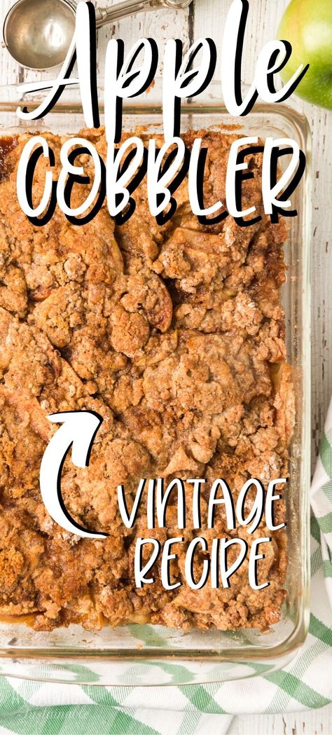 Apple Crumble Recipe Easy, Homemade Apple Cobbler, Easy Apple Cobbler, Apple Cobbler Easy, Cobbler Recipes Easy, Apple Cobbler Recipe, Cobbler Easy, Apple Crumble Recipe, Apple Recipes Easy