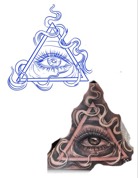 Eye Tattoo Design, All Seeing Eye Tattoo, Gangsta Tattoos, Money Tattoo, Tattoo Outline Drawing, Chicano Tattoos, Stencil Outline, Muster Tattoos, Forearm Sleeve Tattoos