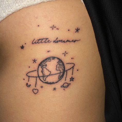 be a little dreamer, dream a little harder, things would be less tougher, we’ll get through this together. Day Dreamer Tattoo, Dreamer Tattoo Ideas, Dreamer Tattoo, Dream Tattoos, Tat Ideas, Lucid Dreaming, The Dreamers, Tatting, Tattoo Ideas