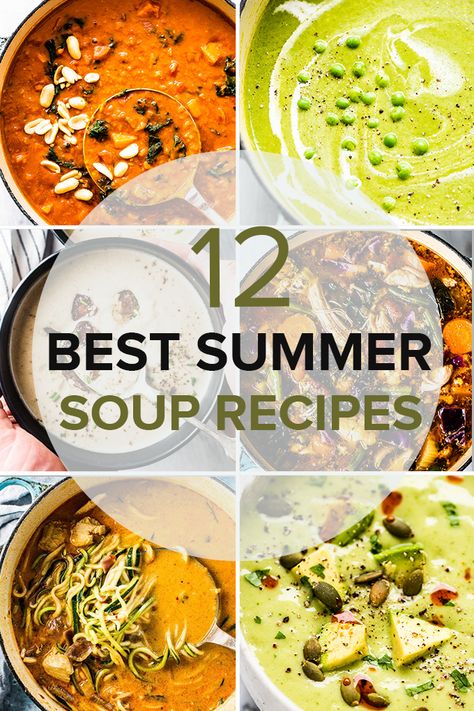 Summer Soup Recipes, Cold Soup Recipes, Avocado Soup, Light Soups, Beet Soup, Summer Soup, Summer Veggies, Cold Soup, Easy Summer Meals