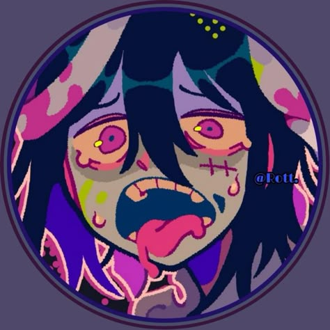 Zombiecore Pfp, Zombie Profile Picture, Scene Zombie Pfp, Zombie Pfp Icon, Zombie Eating Human, Discord Pfp Layout, Zombie Girl Pfp, Zombie Girl Art, Zombie Banner