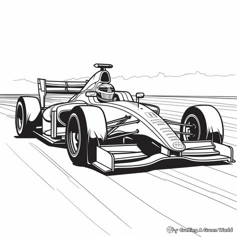 Race Car Coloring Pages, Eagle Artwork, Kindergarten Coloring Pages, Cars Coloring Pages, Natural Toys, Diy Birthday Party, Crafty Gifts, Car Sketch, Art Cars