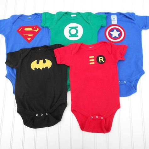 superhero onesies Geek Baby