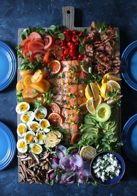 Healthy Lunch Party Recipes, Makanan Diet, God Mat, Food Platters, Charcuterie Boards, Food Presentation, Beautiful Food, Brunch Recipes, Lunch Recipes