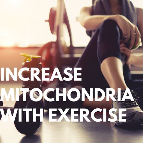 Exercise is a powerful stimulus to increase mitochondrial biogenesis. Mitochondrial Health, Healing Diet, Lack Of Energy, Alternative Healing, Staying Healthy, The Cell, Health Info, Fitness Nutrition, Fitness Beauty