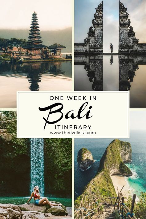 Bali Indonesia is one of the most amazing places you can visit in Southeast Asia. This Bali Itinerary has travel tips and destination information for First Time Visitors with things to do in Ubud, Uluwatu, Canggu, Seminyak and Nusa Penida. Easily make this one week trip into a 10 day Bali Itinerary or even 2 weeks.  #balitravel #canggu #ubud #baliindonesia #baliitinerary Lovina Bali, Bali Itinerary, Bali Trip, Voyage Bali, Bali Vacation, Bali Travel Guide, Nusa Penida, Couple Travel, Travel Destinations Asia