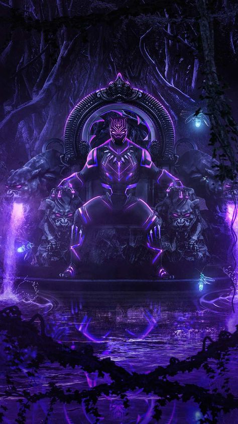 Black Panther Marvel avengers annihilation iPhone Wallpaper Black Panther Hd Wallpaper, Black Panther King, Film Marvel, Panther Art, Black Panther Art, Black Panthers, Marvel Comics Wallpaper, Superhero Wallpaper, Jack Kirby