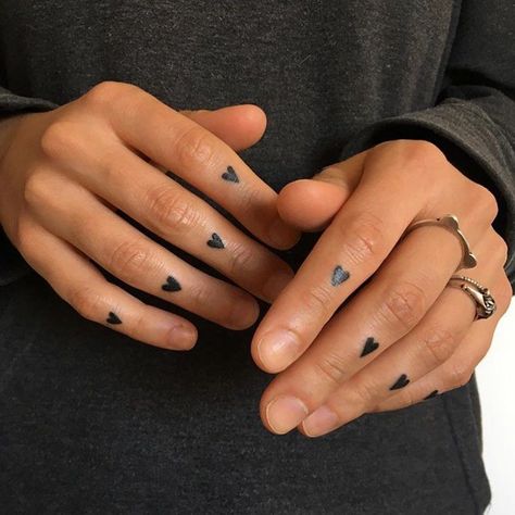 #tattoo, #tattoos, #inked, #tattooart, #tattooedwomen, #tattooedguys, #tattooinspiration, #tattooideas, #tattooworldwide, #tattoosociety, #InkLaughs, and #TattooFails​ Finger Word Tattoos, Heart Finger Tattoos, Tattooing Aesthetic, Heart Tattoo Hand, Heart Hands Tattoo, Simple Finger Tattoos, Traditional Finger Tattoos, Finger Tattoo Heart, Finger Tattoos Men