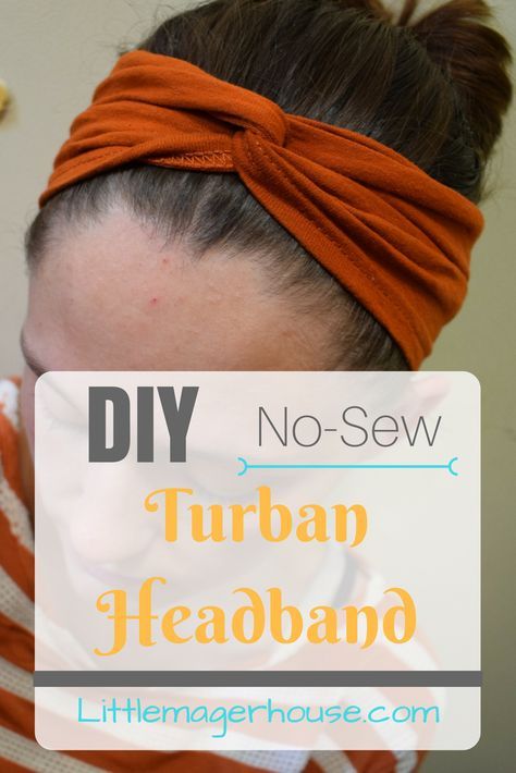 Sew Turban, Diy Turban Headband, Turban Headband Tutorial, Diy Turban, Crochet Chair, Easy Diy Fashion, Diy Fashion No Sew, Sewing Headbands, Diy Fashion Trends