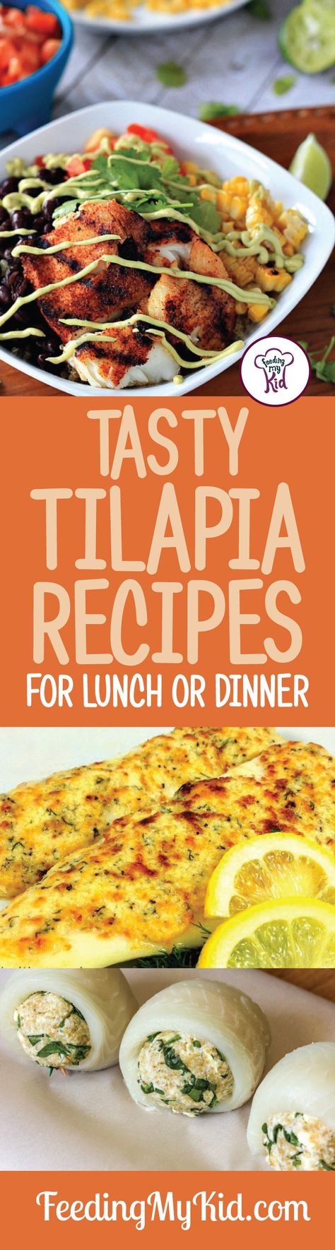 Tilapia Recipes: Tasty Recipes Perfect For Lunch or Dinner Dietary Recipes, Bake Fish, Healthy Tilapia, Trendy Recipes, Tilapia Recipe, Recipes For Lunch, Low Fat Dinner, Apricot Recipes, Healthy Entrees