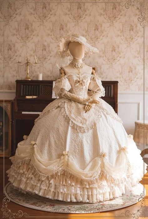 Victorian corset dress