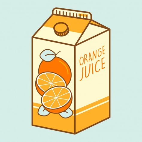 Orange juice cartoon tetra brick premium... | Premium Vector #Freepik #vector #food #cartoon #fruit #orange Juice Cartoon, Cd Album Covers, Aquarium Pictures, Juice Carton, Bottle Drawing, Orange Design, Easy Doodles Drawings, Cute Bedroom Decor, Orange Art