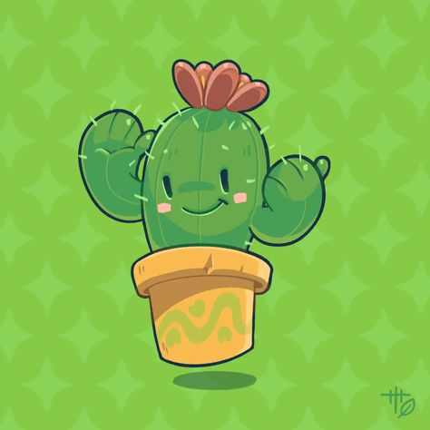 Felt cute, drew a cactus 🌵💚 Hey insta 👋 I'm new around here. Hope you like this doodle! #doodle #cactus #cute #green #drawing #illustration #art Cactus Aesthetic Drawing, Green Drawing, Cactus Doodle, Doodle Doodle, Cactus Drawing, Cute Cartoon, Cactus, Illustration Art, Doodles